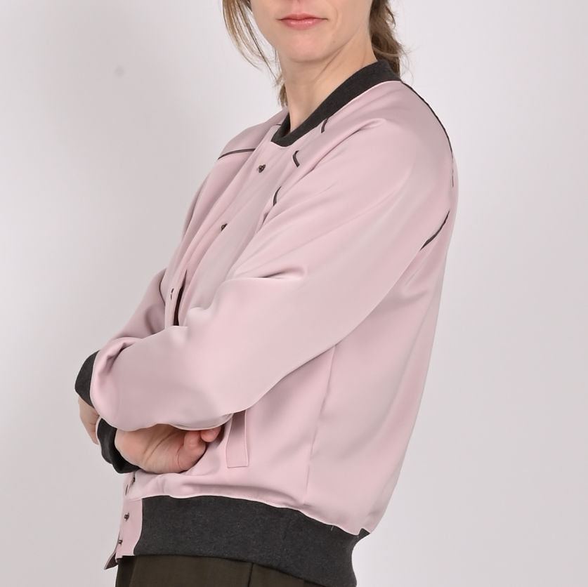 the blush jacket great by appoline 